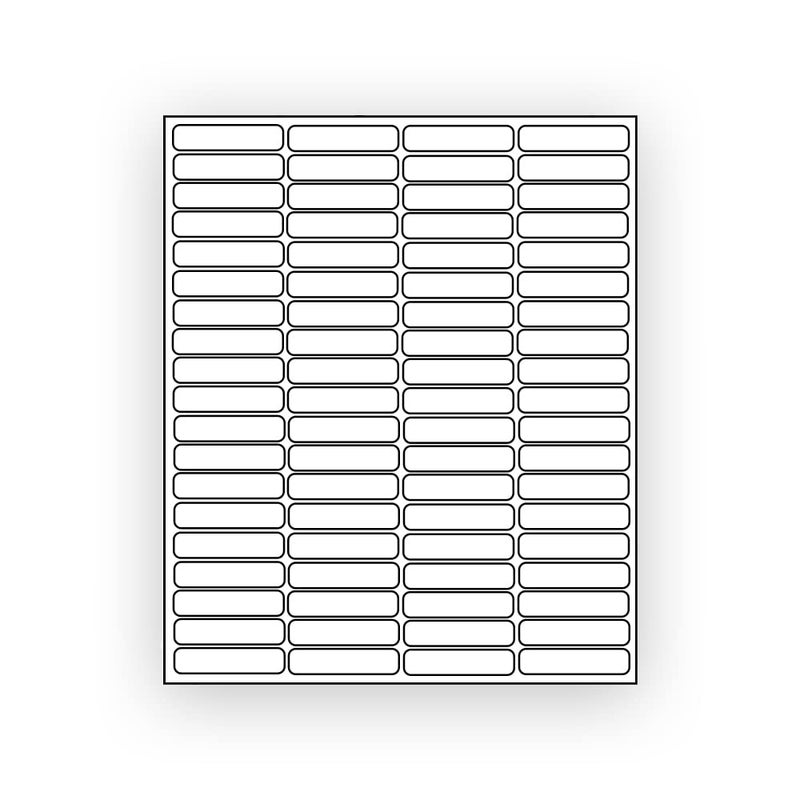EcoSwift 8000 EcoSwift Shipping Labels 1 3/4 x 1/2 inches Mailing Address Return Inventory Blank White Self Adhesive for Laser Inkjet Printer 1.75 x 0.5 - Image 3